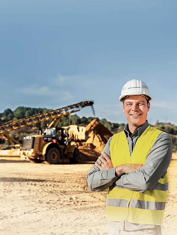 PFREUNDT References Illustrate how Success is Possible along the Entire System Chain Mr Toes of Rheinische Baustoffwerke GmbH stands behind the system solutions from PFREUNDT
