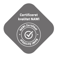 Mærke for certificeret kvalitet NAWI